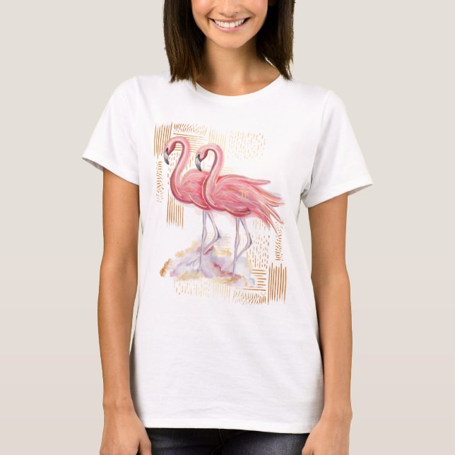 T-shirt Chemise pour aquarelle d'art de zodiaque de (Devant)