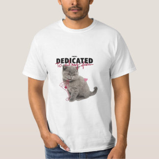 T-shirt Chemise pour chat dédiée à tous mes fans
