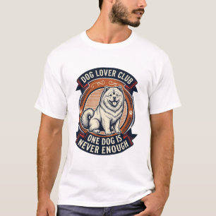 T-shirt Chemise pour chien Chow Chow Un chien n'est jamais