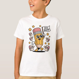 T-shirt Chemise pour enfant au crayon fin
