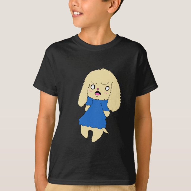 T-shirt Chemise pour enfant Grumpy Pup Kid (Devant)
