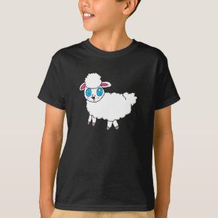 T-shirt Chemise pour enfant Mouton aux grands yeux