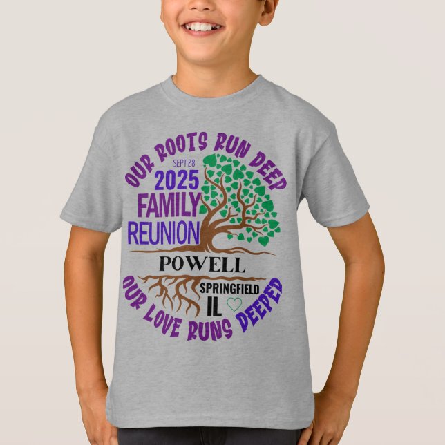 T-shirt chemise pour enfants (Devant)