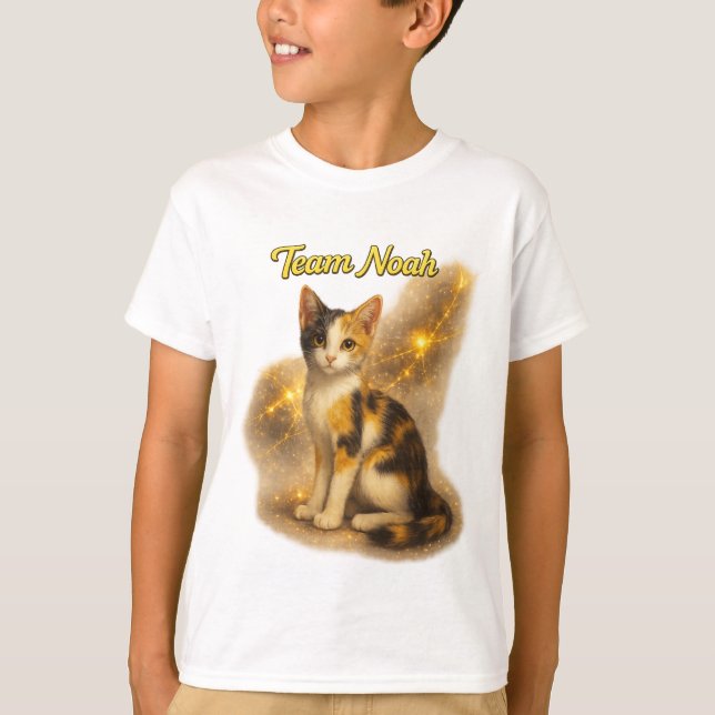 T-shirt Chemise pour enfants de la communauté Team Noah (Devant)