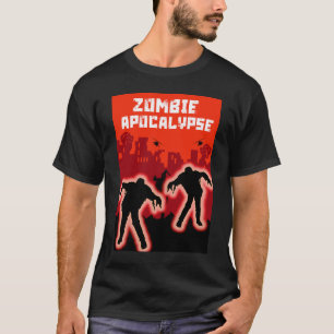 T-shirt Chemise pour enfants Zombie Apocalypse