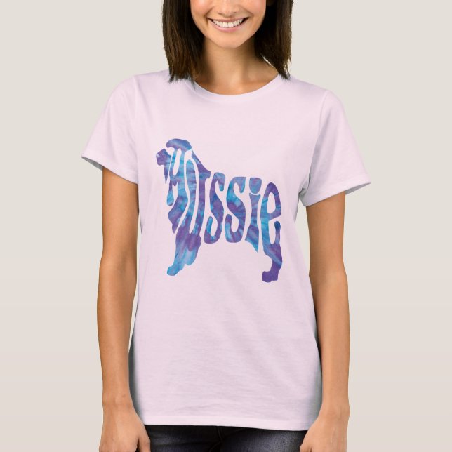 T-shirt Chemise pour femme Aussie Tie Dye (Devant)