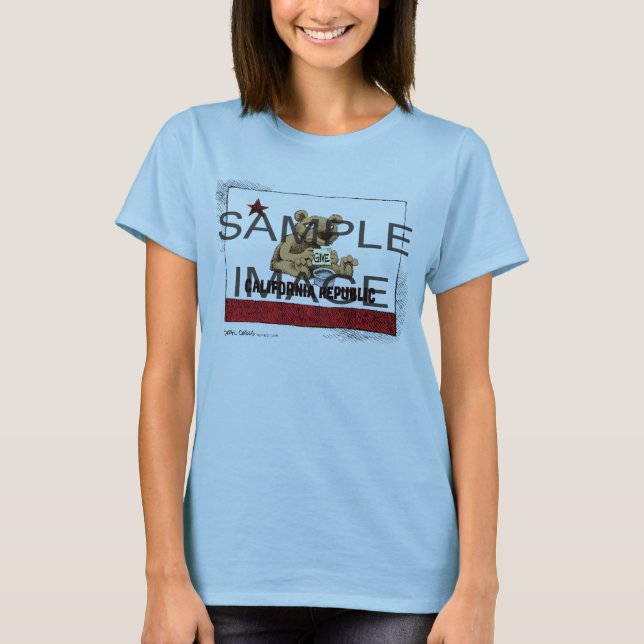 T-shirt Chemise pour femmes (Devant)