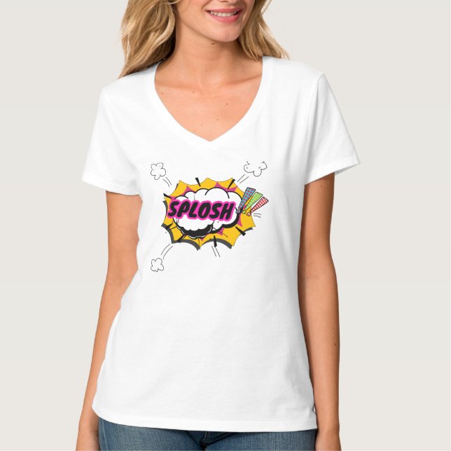 T-shirt Chemise pour femmes (Devant)