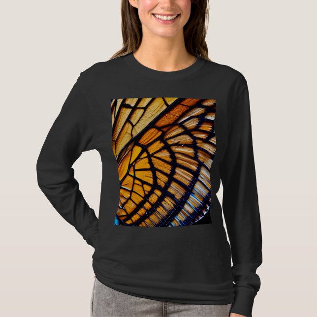 T-shirt Chemise pour femmes à manches longues (Devant)