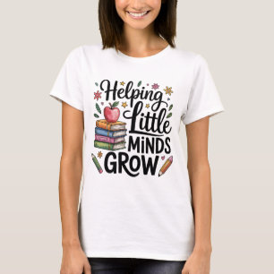 T-shirt Chemise pour femmes « Aider les petits esprits à g