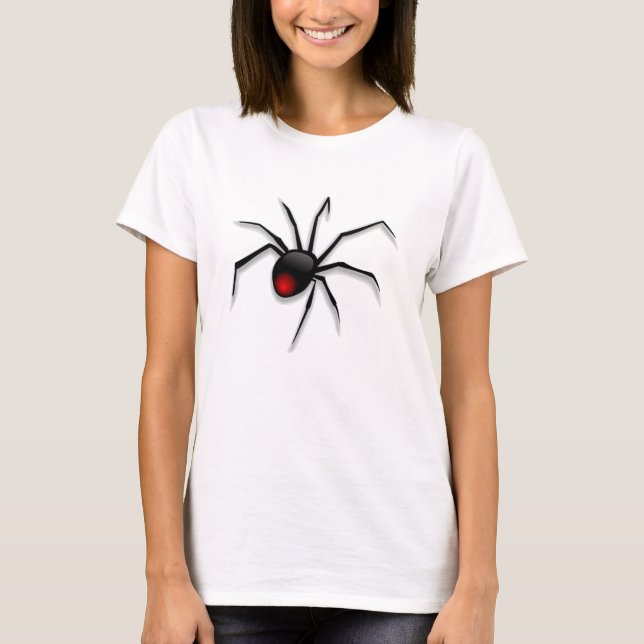 T-shirt Chemise pour femmes avec araignée (Devant)