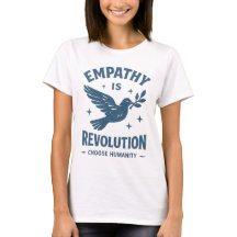 Chemise pour femmes Empathie est une révolution Vi