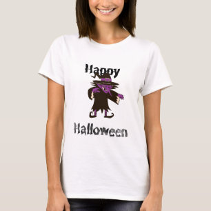 T-shirt Chemise pour femmes sorcière de Joyeux Halloween
