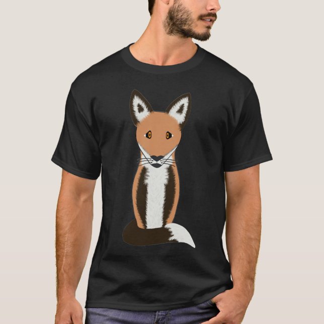 T-shirt Chemise pour hommes Fox (Devant)