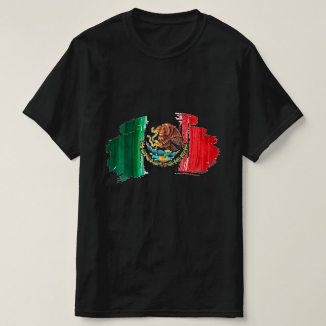T-shirt Chemise pour hommes Mexico Pride #1 (Design devant)