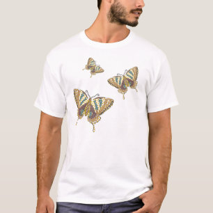 T-shirt Chemise pour hommes Papillon Aztec