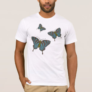 T-shirt Chemise pour hommes Papillon japonais