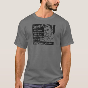 T-shirt Chemise pour hommes Vintage Smokers