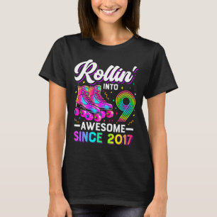 T-shirt Chemise pour les 9 ans d'une fille Neuf 9 ans Roll