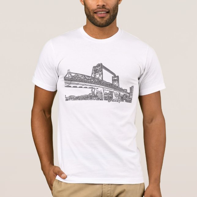 T-shirt Chemise pour les types graveleux (Devant)