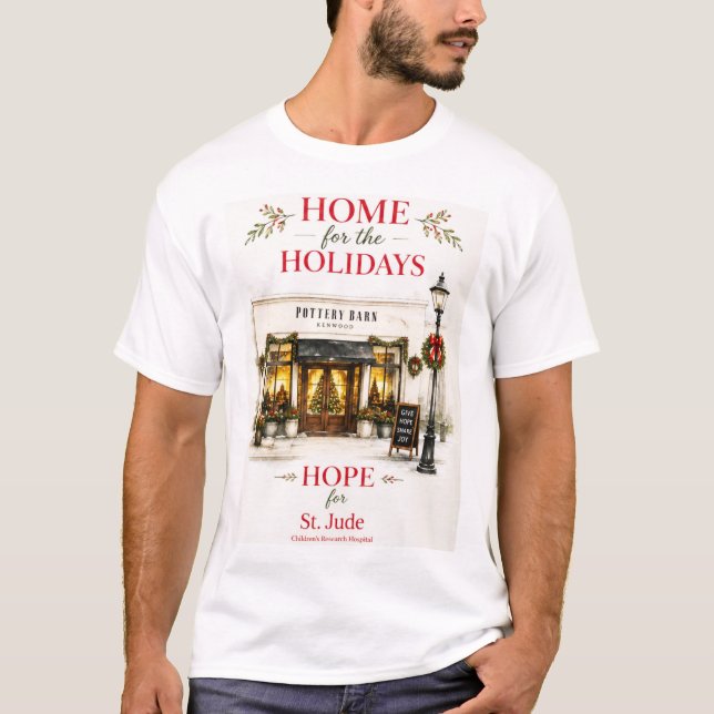 T-shirt Chemise pour l'espoir (Devant)