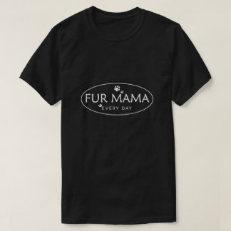 T-shirt Chemise pour maman fourrure, Maman de chien, Maman