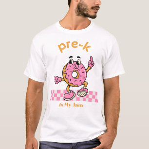 T-shirt Chemise « Pre-K Is My Jam » – Drôle de professeur