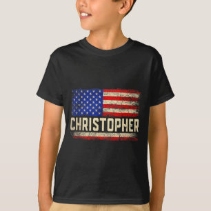 T-shirt Chemise prénom Christopher prénom Christopher Amer