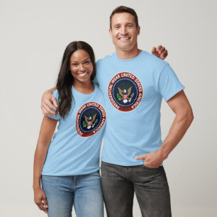 T-SHIRT CHEMISE PRÉSIDENTIELLE DES ETATS-UNIS AMÉRIQUE