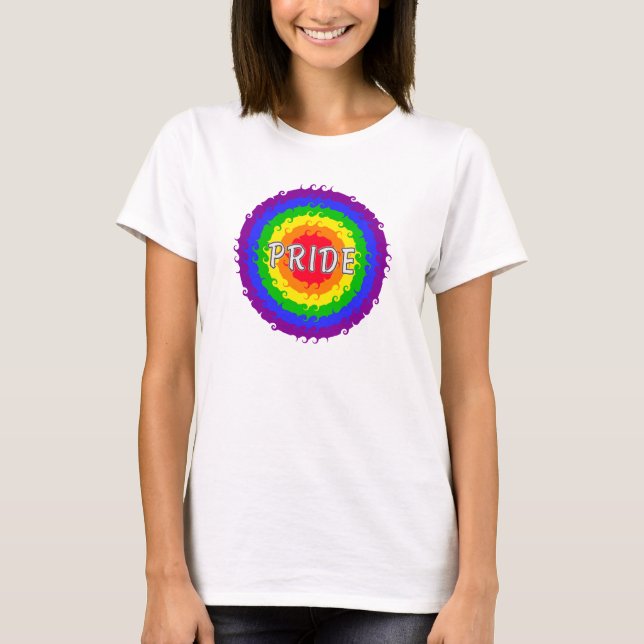 T-shirt Chemise Pride - choisir style & couleur (Devant)