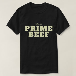 T-shirt Chemise Prime Boeuf Foncé
