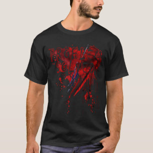 T-shirt Chemise Problème Homme Résolu Épouvantable Zombie