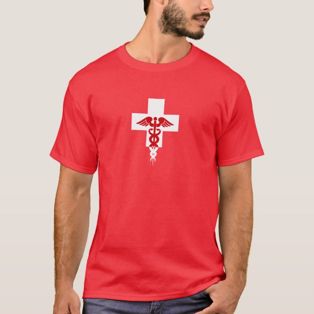 T-shirt Chemise professionnelle Médicale faite sur (Devant)
