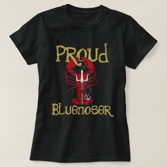 T-shirt Chemise Proud Bluenoser Nouvelle-Écosse (Design devant)