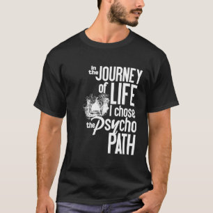 T-shirt Chemise Psycho - choisir style & couleur