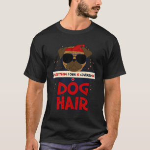 T-shirt Chemise Pug Amoureux de Chien - Tout Ce Que Je Pos