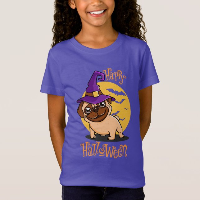 T-Shirt Chemise Puggy Halloween #3 (Devant)