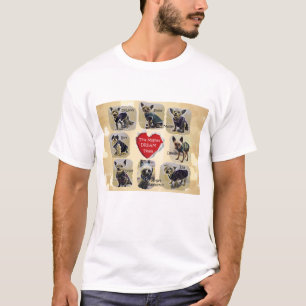 T-shirt Chemise puissante minuscule d'équipe rêveuse -