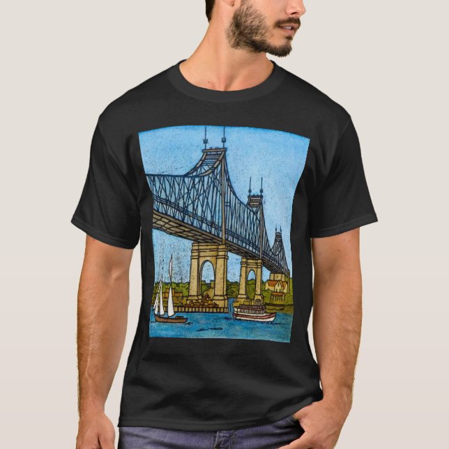 T-shirt chemise queensboro (Devant)