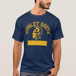 T-SHIRT CHEMISE QUIGLEY SUD SPARTANS LOGO .. PLAQUE NOM