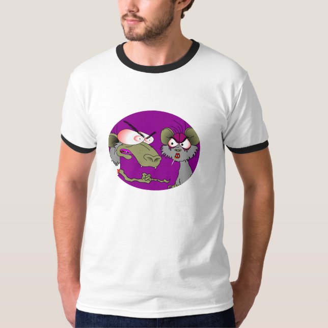 T-shirt Chemise Rats Ringer (Devant)