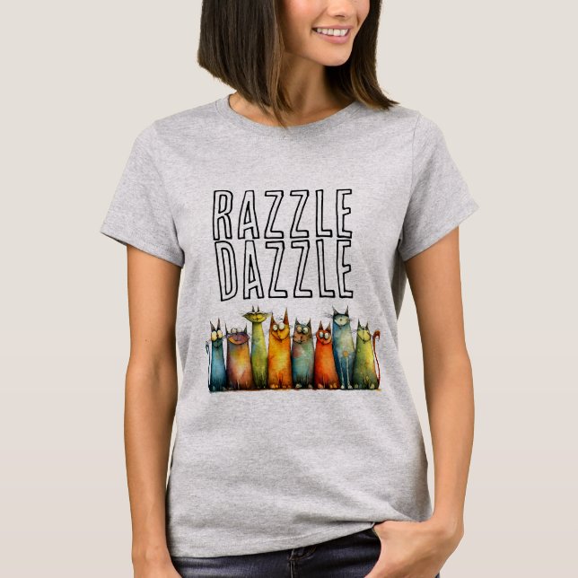 T-shirt Chemise Razzle Dazzle (Devant)
