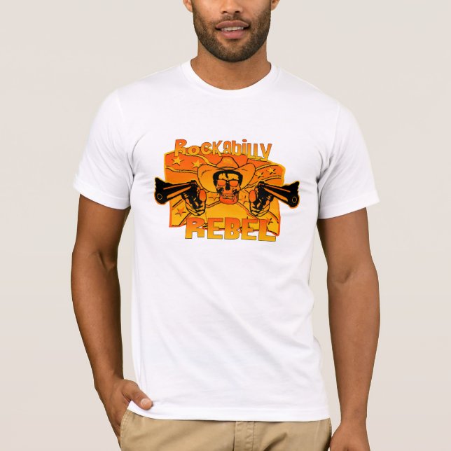 T-shirt Chemise Rebel Rockabilly (Devant)