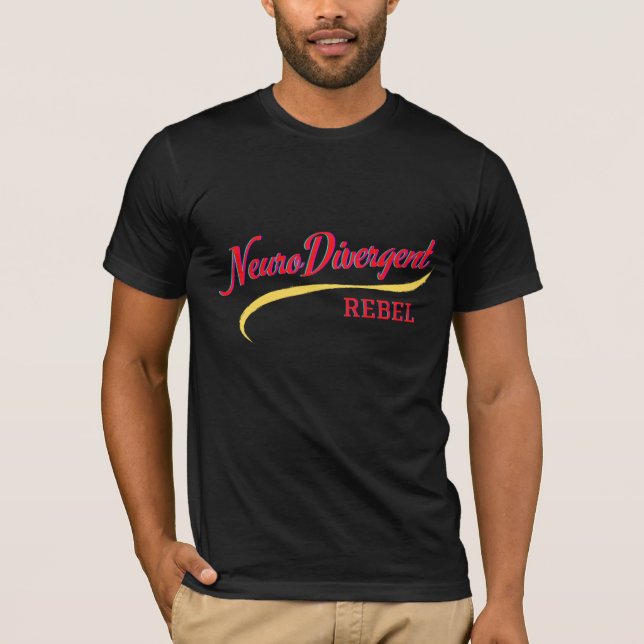 T-shirt Chemise rebelle NeuroDivergent (Devant)