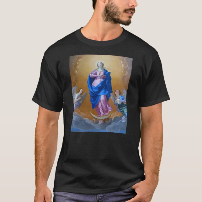 T-shirt Chemise religieuse Béni Marie (Devant)