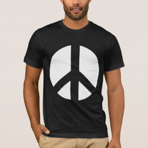 T-shirt Chemise renversée de signe de paix