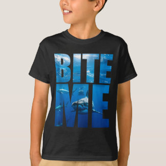 T-shirt Chemise Requin Mords Semaine de Sensibilisation au
