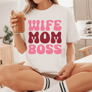 T-shirt Chemise Retro Femme Maman Patron, Cadeau de Fête d