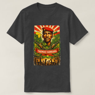 T-shirt Chemise Révolutionnaire Thomas Sankara tee Panafri