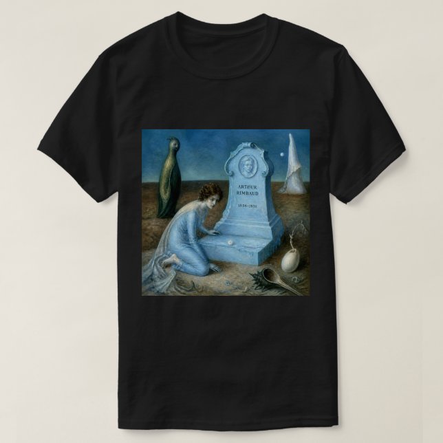 T-shirt chemise Rimbaud (Design devant)